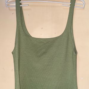 Olive Green Bodycon Dress