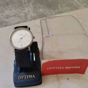 Optima analog watch.