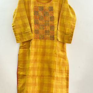 Yellow-Red Pair For Haldi Function