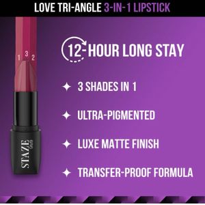 staze 3 In 1 Lipstick - Nude Orchid