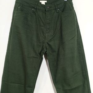 H&M Olive Jeans & Trousers