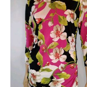 Beautiful Flowers Print Top