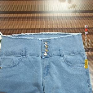 (N-35) 34 Size Slim Fit Denim Jeans