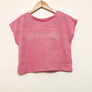 Team spirit Pink Top