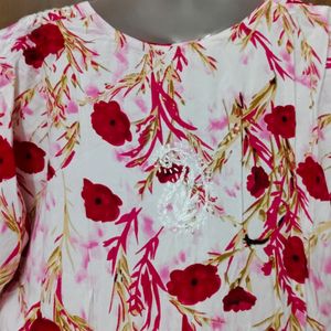 Printed Lacknavi Kurti