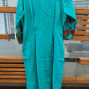 Green Kurta Set