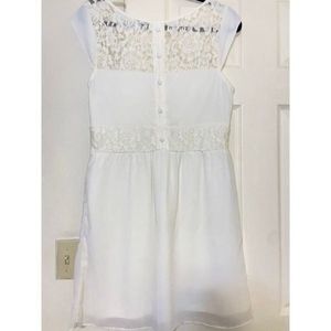 American eagle short sleeve sheer dress