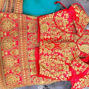 Bridal Lehenga Choli Only 1 Time Wearing