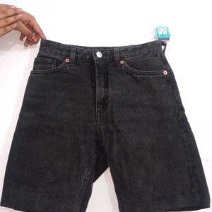 Bermuda Dark Grey Shorts For Women