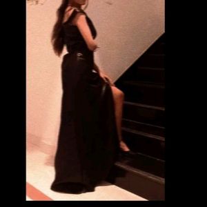 Slit Dress Black