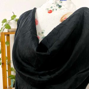 Black Cowl Top