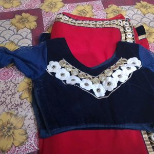 Rayer Used Saree With Blouse Side Chain