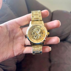 Imported golden watch