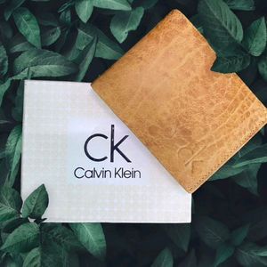 CALVIN KLEIN Genuine Leather Wallet