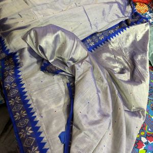 Pure Silk Patola With Tissue Border