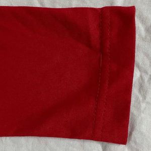 Red Crop Top For Women