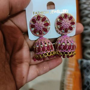 Colourful Jhumka