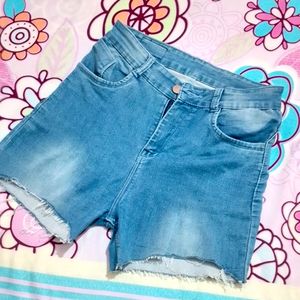 Sky Blue Comfy Shorts