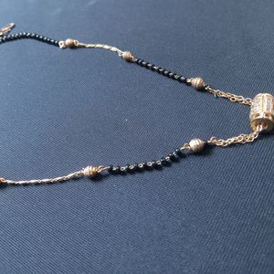 Mangalsutra.. With Golden,Black And Daimonds