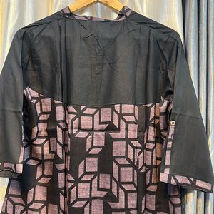 Black Beautiful Kurti