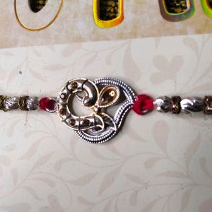 Rakhi Combo Set for Brother Bhaiya Bhabhi 3 Pcs