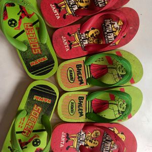 4 Pair Combo Hawaii Slipper Size 1 Or 2