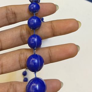 Blue Beads necklace