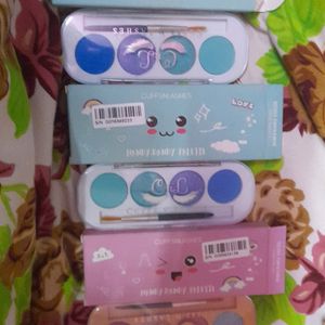 Cuffs And Lashes Eyeshadow Pallete Pack Of 3