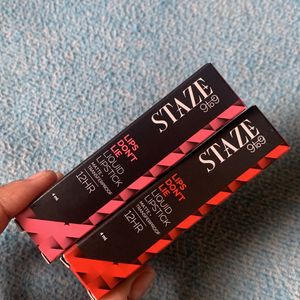 COMBO-STAZE 9to9 Liquid Lipsticks(10+11)