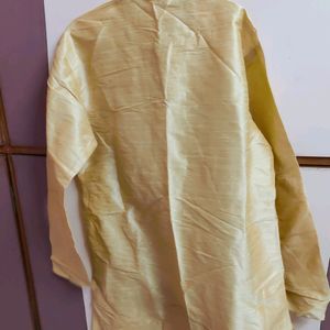 Gold Ethnic Kurta N Payjama