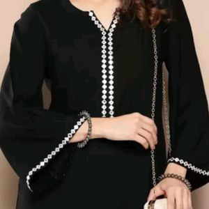 Women Black Latest Dress