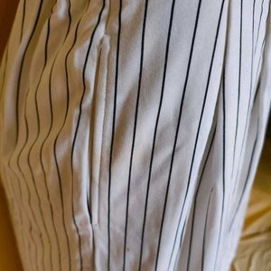 Striped High Waisted Pants