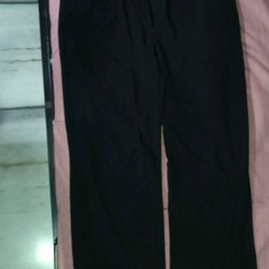 Black Formal Trousers (Wide Leg)