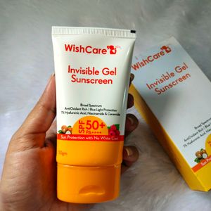 Wishcare Invisible Gel Sunscreen