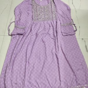 Brand New Naira Cut Kurti With Pent