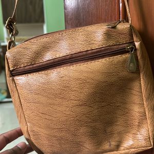 Handbag With Three Zips