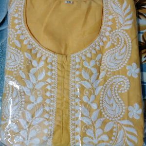 🛍️🌺Combo Of 2 Cotton Embroidery Kurta🛍️🌺