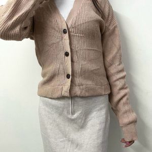 Beige Cardigan