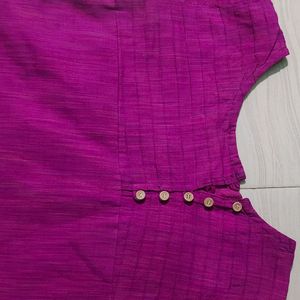 ☂️💜Purple Straight Kurti for Sale🔖