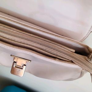 Off White Sling Bag