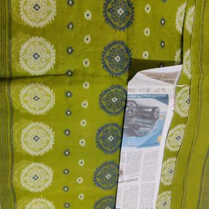 💚💙Pure Calcutta  Premium Cotton Saree