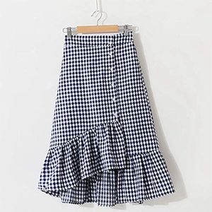 Gingham Skirt