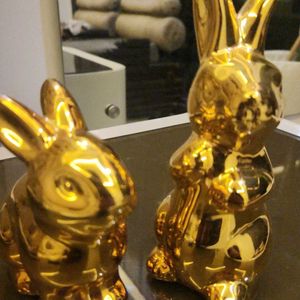 Rabbit Set Golden Color