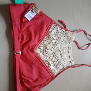 Backless Swimwear Cover Up Top