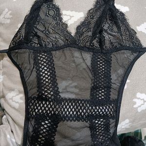 Sexy Erotic Lace Style Net Nighty