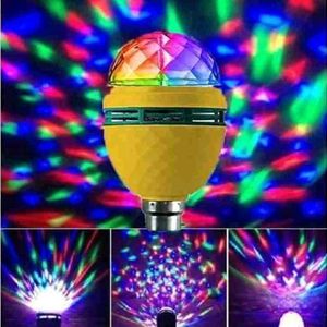 Disco LED Rotating Bulb Light Lamp for Home Decor