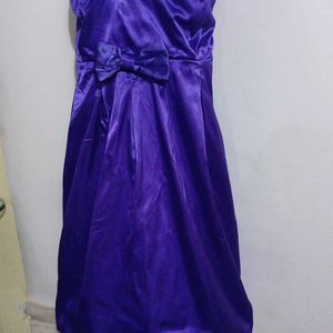 PLUE SIZE SATIN TUBE DRESS