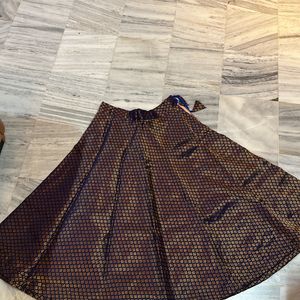 Navy Blue lehenga Choli