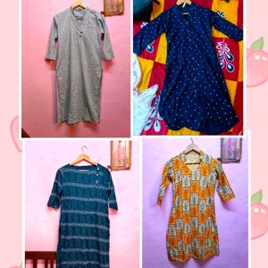 Combo Kurtas (Women's)