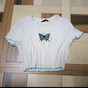 SALE 🛍️ ‼️Aesthetic Butterfly Crop Top 🦋